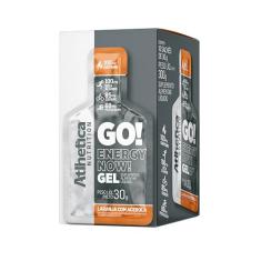 Atlhetica Nutrition GO ENERGY NOW GEL (10 sachês de 30g) Laranja com Acerola, Cor: Multicolorido.