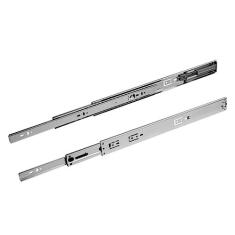 Corrediça Telescópica (45 Kg) Zincada TT45 com Freio (Slowmotion) - FGVTN 450 mm