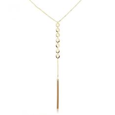 Colar Cumprido Com Mini Pérolas E Fio [f027]