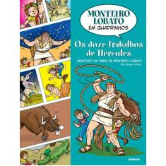 Livro - Monteiro Lobato em Quadrinhos - Os doze trabalhos de Hércules
