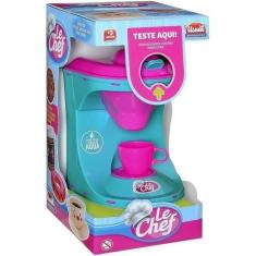 Cafeteira Infantil Brinquedo de Cozinha Divertido Usual 411 Azul