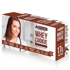 1 Caixa de Whey Cookie de Cacau All Protein 8 unidades de 40g - 320g