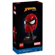 Lego Marvel 76285 Máscara do Homem Aranha com 487 Peças