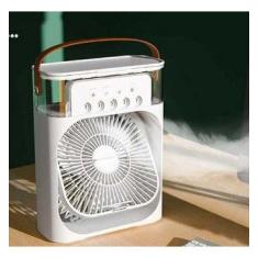 Ventilador Umidifcador Ar Condicionado De Mesa Escritório - oem