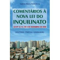 Livro - Comentários a nova Lei do inquilinato
