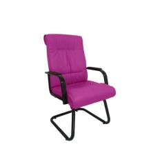 Cadeira Interlocutor para Escritório Linha Itália Rosa - Design Office