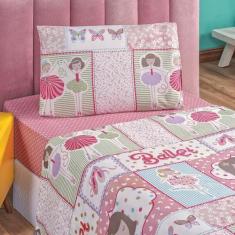 Jogo de cama bouti solteiro 3 pçs microfibra premium oferta. - SAFIRA 