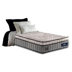 Colchão Solteiro Molas Ensacadas Euro Pillow 88x188x31 Cama Inbox Frost Thermogel