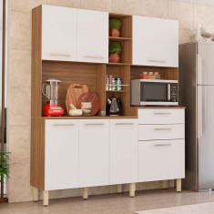 Cozinha Compacta MDP 7 Portas e 2 Gavetas Encanto Demóbile