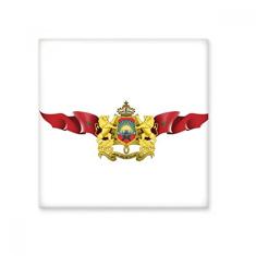 Bandeira do Marrocos Emblema Nacional Azulejo de Cerâmica Brilhante Decalque Pedra Adorna de Tijolos Vitrificados