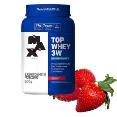 Suplemento Em Pó Top Whey Proten Max Proteina Treino Whey - Max Titani