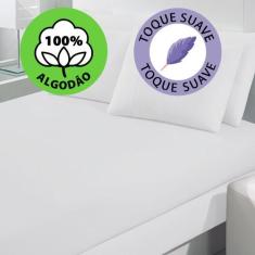 Lençol Queen Avulso de Malha 100% Algodão com Elástico Buettner - Emco