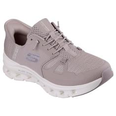 Skechers Tênis feminino Glide-Step Pro Hands Free Slip-ins, Tpe=taupe, 36