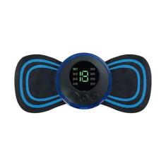 Mini Massageador Elétrico Portátil Cervical EMS Alivia Dores Corpo Pescoço