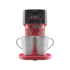 Cafeteira Elétrica Cadence 300 ml Single Up, Preto e Vermelho, 110V