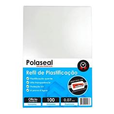 Polaseal para Plastificação Ofício 226x340x0,07mm 100un