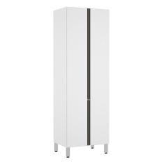 Paneleiro Torre 70Cm 5 Prateleiras Pérola Branco Polar