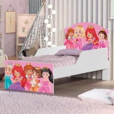 Cama Infantil Turma das Princesas Com Colchão - Mais de Casa