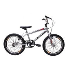 Bicicleta Aro 20 Bmx Cross Freestyle Aero - Saidx, Cinza, Claro