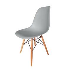 Cadeira Eames Eiffel Cinza     - Reno