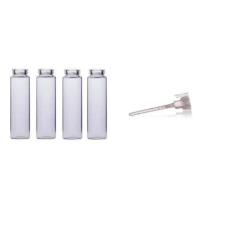 Kit 10 Flaconetes 1Ml Vidro Para Amostras De Perfume Frasco