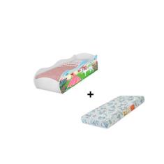 Cama Quarto Infantil Carro com Colchão - DULLAR Móveis,  princesas uni