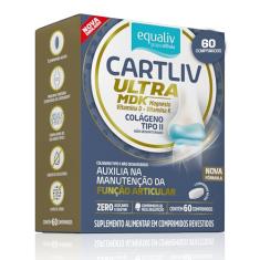 Equaliv Colágeno Cartliv Ultra Mdk Com 60 Cápsulas