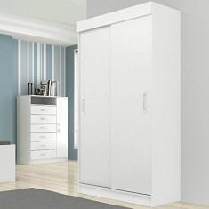 Guarda-Roupa Solteiro Berlim 2PT Branco
