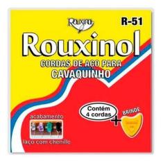 Encordoamento Cavaquinho Cavaco Aço Rouxinol R51 Tradicional