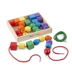 Brinquedo educativo Melissa & Doug Primary Lacing Beads