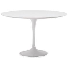 Mesa De Jantar Tulipa Saarinen 130 Cm Branco