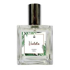 Perfume Feminino Violeta 100Ml - Com Óleo Essencial Natural - Essência