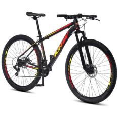 Bicicleta Aro 29 KRW Alumínio Shimano TZ 24 Vel Freio a Disco Ltx S40 