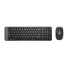 Kit Teclado e Mouse Sem Fio Logitech MK220