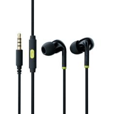 WAAW by ALOK Fone de Ouvido VIB 100EW com Fio de 1,2 Metros, Intra-Auricular, Microfone Integrado, Controle Multifunções