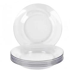 Conjunto De Pratos Fundos Astral 6 Peças - Duralex