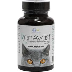 Suplemento Vitamínico Aminoácido Inovet RenAvast para Gatos - 300 mg