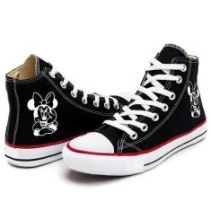 Tênis Minnie Desenho Star Meninos E Meninas Novidade Juvenil - Milene 