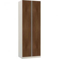 Guarda Roupa Solteiro 2 Portas Prime Plus 80 Cm Luciane Móveis