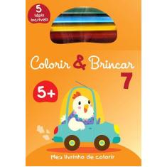 Livro - Colorir & brincar 7 : Laranja