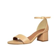 Sandália Salto Baixo Grosso Luiza Sobreira Nude Mod. 2206