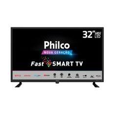 Smart TV Philco 32´ HD LED PTV32D10N5SKH, 2x HDMI, com Dolby Audio, Preto - 99323091
