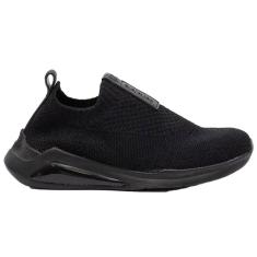 Tênis Feminino Hype Knit Slip On Preto Petite Jolie PJ5517-Feminino