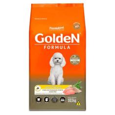 Ração Golden Fórmula Mini Bits Para Cães Adultos Sabor Peru E Arroz 10