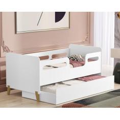 Cama Infantil Bicama Cecilia Auxiliar Montessoriana Proteção Lateral P