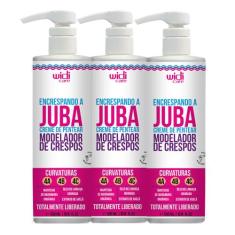 Kit 3 Encrespando A Juba Creme De Pentear  Widi Care 500ml