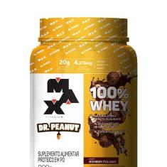 100% Whey Dr. Peanut Max Titanium (900g) Bombom Italiano