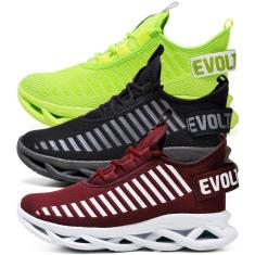 Kit 3 Tênis Easy Style Masculino Evoltenn Solado Trançado Moderno Leve-Masculino