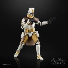 Boneco de ação Clone Commander Bly, escala de 6 polegadas, The Clone Wars, para maiores de 4 anos