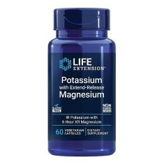 Potassium C/Extend-Release Magnesium 60 caps Life Extension